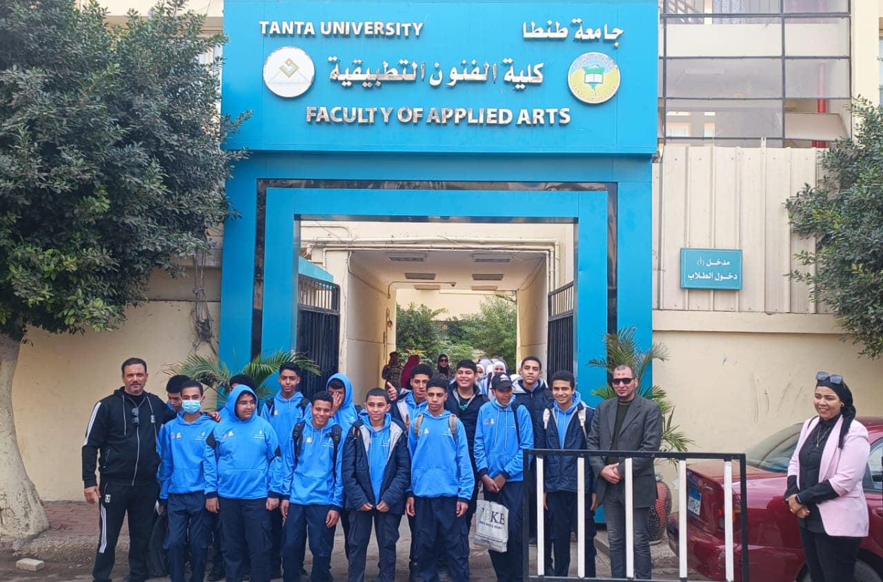 A visit to the Faculty of Applied Arts Tanta University